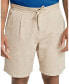 ფოტო #3 პროდუქტის Men's Milos Pleat Linen Short