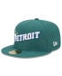 Фото #1 товара Men's Green Detroit Pistons 2022/23 City Edition Official 59FIFTY Fitted Hat