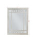 Varian Mirror, Silver & Mirrored Finish