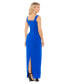 ფოტო #2 პროდუქტის Women's Square-Neck Corset Gown