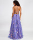 Фото #2 товара Juniors' Embellished Open-Back Gown, Created for Macy's