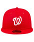 Фото #2 товара Men's Red Washington Nationals Atmos Animal Undervisor 59FIFTY Fitted Hat