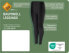 Фото #12 товара Baumwoll-Leggings schwarz Gr. 38/40, 1 St