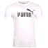 Фото #1 товара Puma Tropics No. 1 Crew Neck Short Sleeve T-Shirt Mens White Casual Tops 6745070