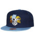 Фото #1 товара Men's Navy, Light Blue North Carolina Tar Heels 2-Tone 2.0 Snapback Hat