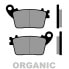 BRENTA MOTO 3114 organic rear Brake Pads - фото #3