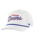 Фото #1 товара 47 Brand Men's White Philadelphia 76ers Fairway Hitch brrr Adjustable Hat