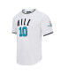 Фото #4 товара Men's Tyreek Hill White Miami Dolphins Mesh Player Name and Number Top