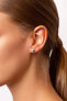 Minimalist silver earrings EA103W