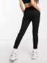 Фото #3 товара Vero Moda Petite tie waist tapered joggers in black