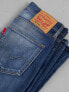 Фото #7 товара Levi's 502 tapered fit jeans in dark blue wash