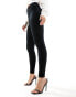 Фото #3 товара Spanx velvet high waisted sculpting leggings in black