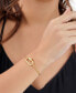 ფოტო #2 პროდუქტის Cubic Zirconia Carabiner Bolo Bracelet