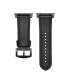 Фото #2 товара Ремешок POSH TECH Genuine Black Leather Band for Apple Watch 42mm