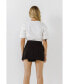 ფოტო #3 პროდუქტის Women's Ruffled Sleeve T-Shirt