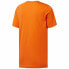 Фото #3 товара Футболка с коротким рукавом мужская Reebok Sportswear Rebelz Оранжевый