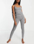 Фото #1 товара ASOS DESIGN mix & match viscose pyjama cami in grey