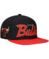 ფოტო #4 პროდუქტის Men's Black Chicago Bulls NBA 75th Anniversary Snapback Hat