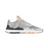 Кроссовки Adidas Nite Jogger Grey Two Solar Orange (Серый) Серый, 36 - фото #2