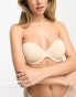 Фото #4 товара ASOS DESIGN moulded strapless backless bra with stick on wing in beige