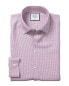 Фото #1 товара Charles Tyrwhitt Non-Iron Button Down Check Slim Fit Shirt Men's