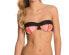 Фото #1 товара Hurley HU54114 Good Sport Underwire Bandeau Bra Bikini Top Swimwear Size M