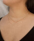 ფოტო #3 პროდუქტის Monroe Crystal Strand Layered Necklace