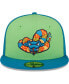 ფოტო #3 პროდუქტის Men's Green Wisconsin Timber Rattlers Copa De La Diversion 59FIFTY Fitted Hat