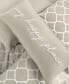 Фото #5 товара Geometric Dove 3-Pc. Duvet Cover Set, Full/Queen, Created for Macy's