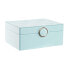Jewelry box DKD Home Decor 17 x 13 x 8,5 cm Green Polyurethane MDF Wood