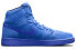 Фото #3 товара Jordan Air Jordan 1 Retro High Blue Void 耐磨 高帮 复古篮球鞋 女款 纯蓝 / Кроссовки Jordan Air Jordan AH7389-400