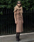 ფოტო #8 პროდუქტის Women's Azra Sleeveless Twill Trench Dress