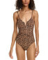 Jones New York Ribbed One-Piece Women's Brown S