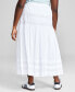 Plus Size Crochet Pull-On Maxi Skirt, Created for Macy's