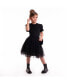 ფოტო #1 პროდუქტის Big Girls Bobby FW24 Heart Charcoal