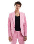 Twisted Tailor Magnussen jacket in pink Розовый, Chest 36 - фото #5