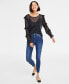 Фото #1 товара Women's High Rise Skinny Jeans, Regular and Short Lengths, Created for Macy's