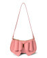 Women's Spring Bow Baguette Shoulder Bag