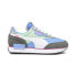 Фото #2 товара Puma Future Rider Play On Lace Up Womens Blue, Green, Grey Sneakers Casual Shoe