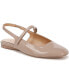 Warm Taupe Faux Patent