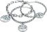 Charming steel bracelet with the Tree of Life Vita SATD19 pendant