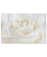 Фото #1 товара Cora Niele 'Pure White Rose' Canvas Art - 32" x 22" x 2"