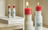 Decorative salt and pepper candle pack (pack of 2)