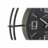 Фото #3 товара Настенное часы DKD Home Decor Чёрный Стеклянный Железо 64 x 9 x 73 cm