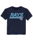 ფოტო #1 პროდუქტის Toddler Boys and Girls Navy Tampa Bay Rays Take The Lead T-shirt
