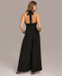 Фото #2 товара Donna Karan Women's Halter Wide-Leg Jumpsuit