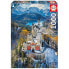 EDUCA BORRAS Puzzle 1000 Neuschwanstein Castle From Air