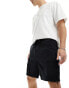 Pull&Bear cargo short in black