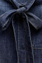 TRF DENIM SHIRT WITH BOW