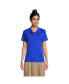 Фото #1 товара Women's School Uniform Short Sleeve Feminine Fit Interlock Polo Shirt